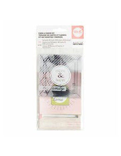Pack de tarjetas y marcos Honey home