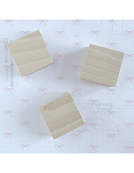 Bloque de madera mini