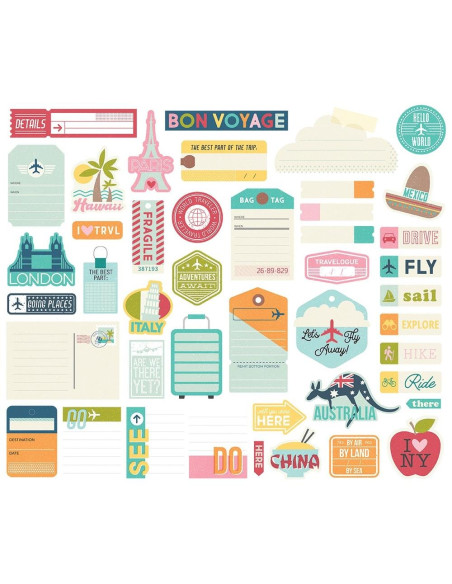 Die-cut  Going Places