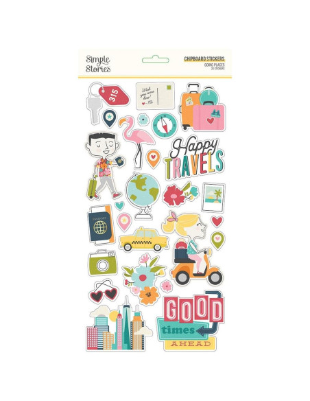 Chipboard Going Simple