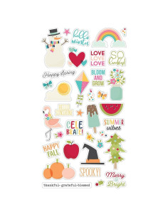 Chipboard Best Year Ever 2