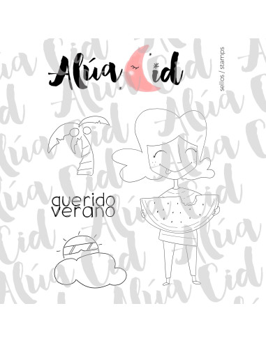 Sello querido verano