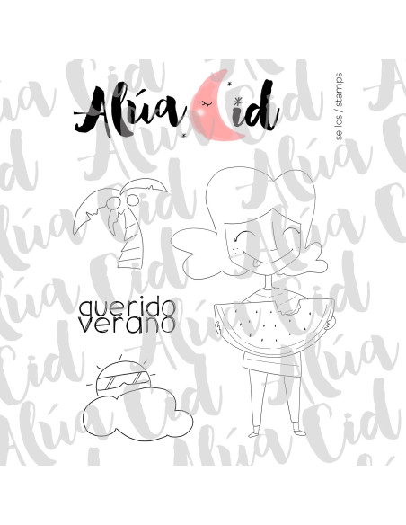 Sello querido verano