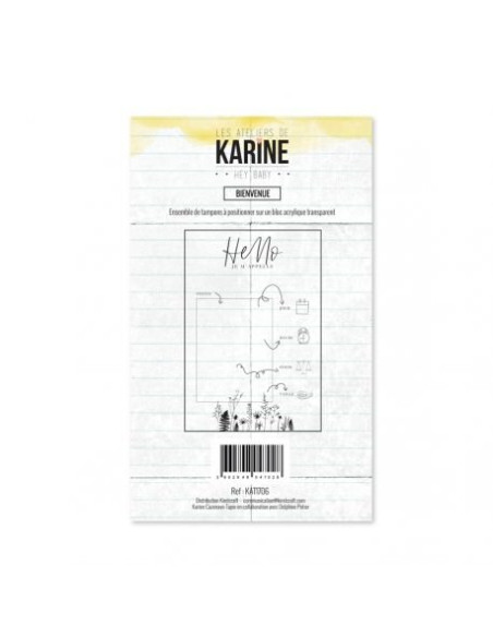 Sello  panda mignon de karine