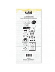 Sello  bienvenue de karine
