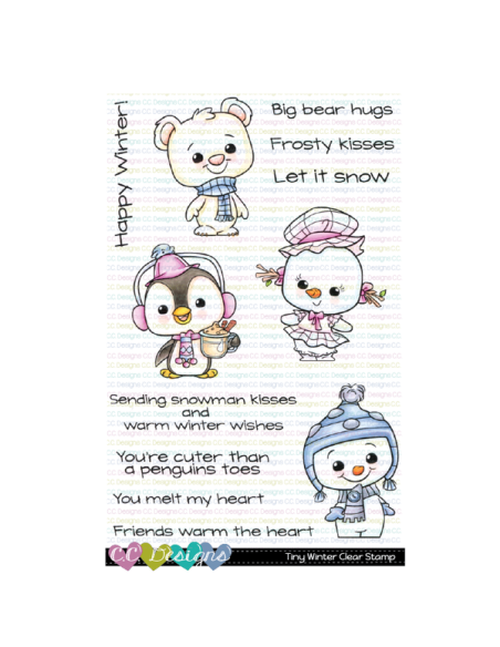 C.C. Designs sello TINY WINTER