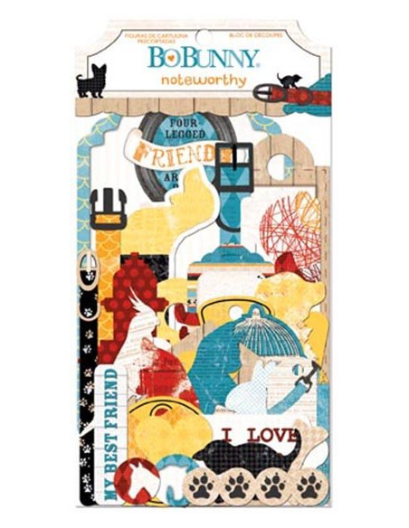 Happy Tails Noteworthy journaling cards