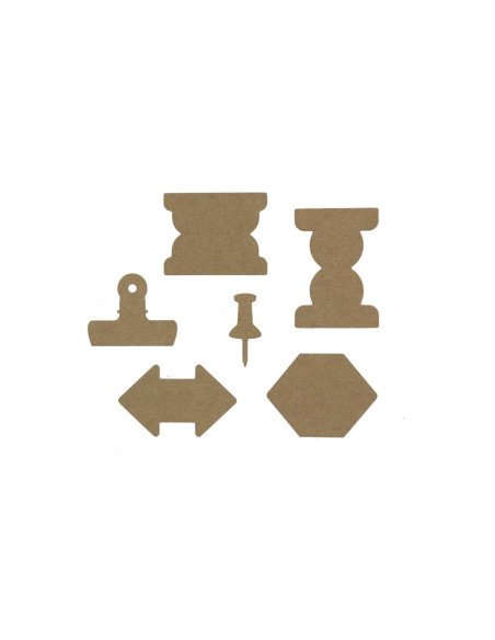 Troquel fleurs stylisees de floriliges