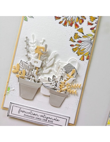 Sello Dans les etoiles de florileges