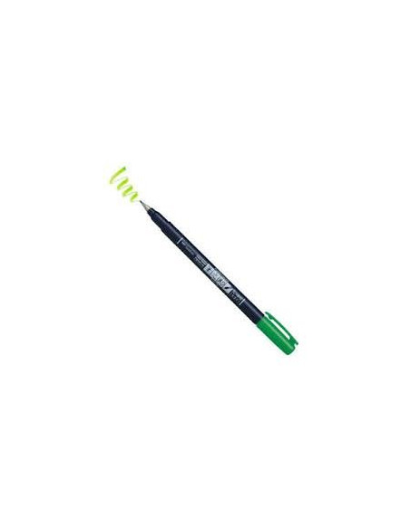 rotulador verde fudenosuke tombow