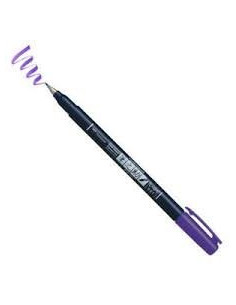 rotulador purple fudenosuke tombow