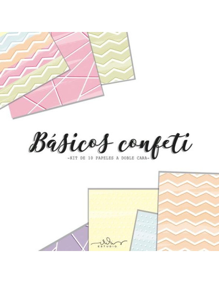 Kit papel trópico BÁSICOS  de Iriri