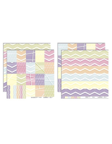 Kit papel trópico BÁSICOS  de Iriri