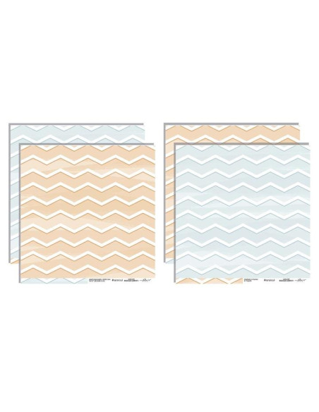 Kit papel trópico BÁSICOS  de Iriri