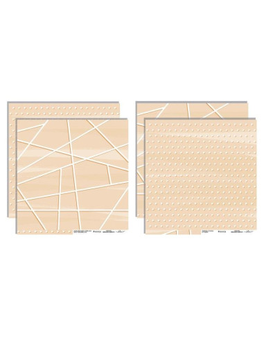 Kit papel trópico BÁSICOS  de Iriri