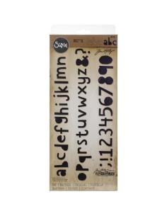 Bigz Deco Abecedario Tim Holtz