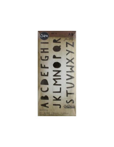Bigz Deco Abecedario Tim Holtz