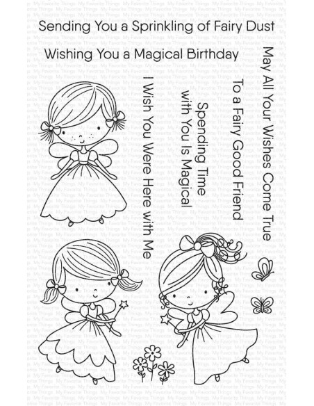 Sello Fairy good friends de MFT