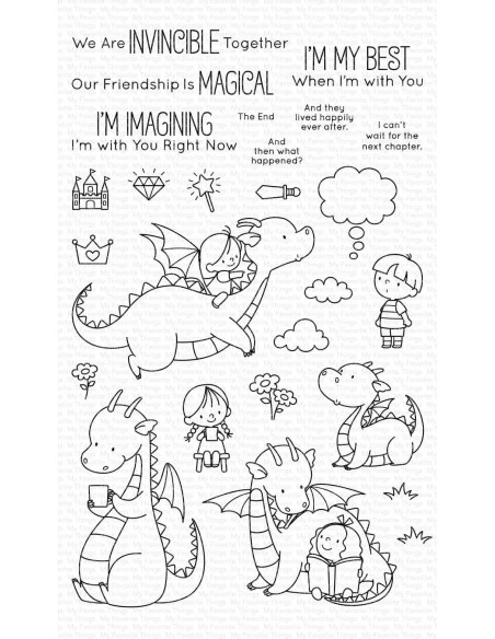 Sello picnic pals de MFT