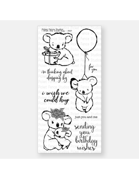 Sello Peach and piper checking the post de Picket fence