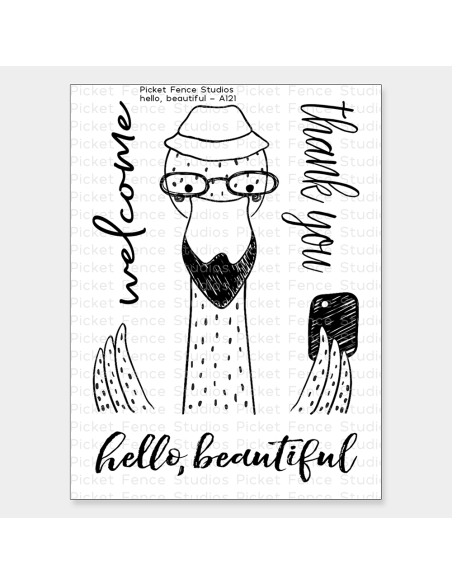 Sello Have a cheerful day de Picket fence Sello Have a cheerful day de Picket fence