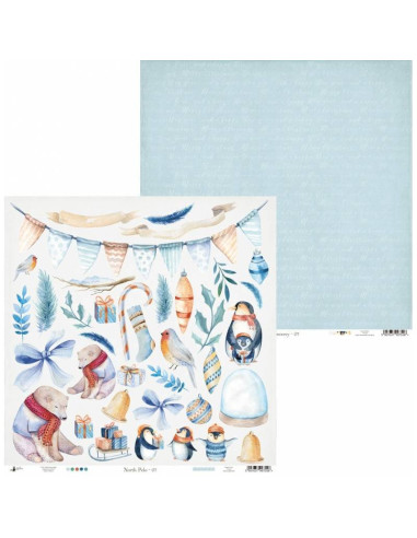 pad north pole de 12x12" de p13