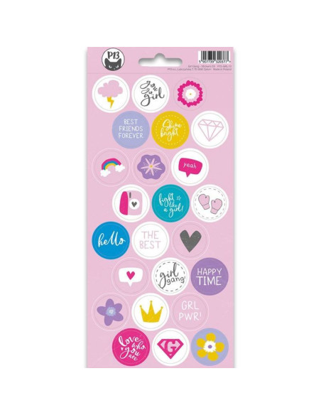 Pegatinas girl gang de p13