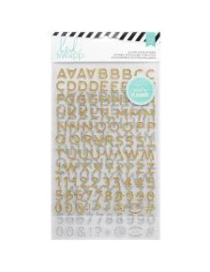 Stickers  Hello Beautiful Glitter Heidi Swapp