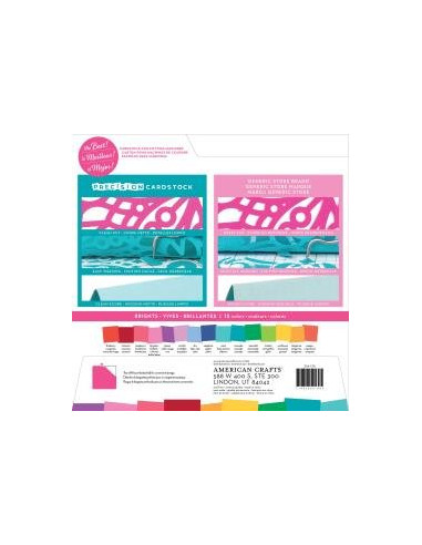 Cardstock precision bright  12"X12"