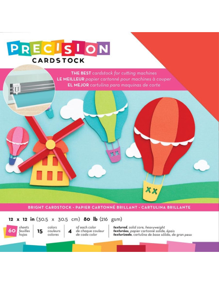 Cardstock precision bright  12"X12"