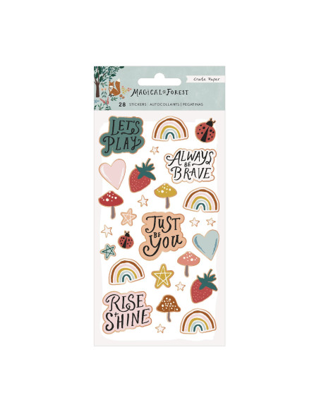 pegatinas magical forest