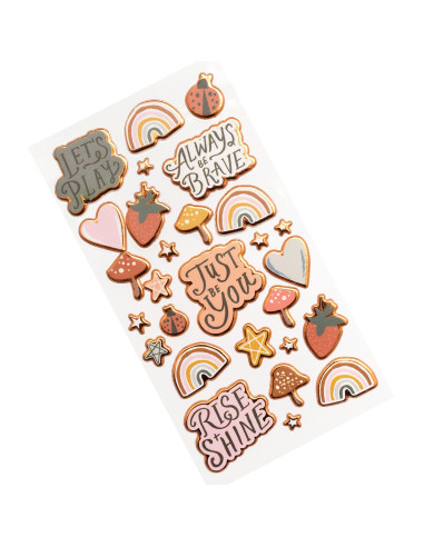 pegatinas magical forest