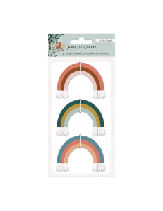 adorno Arcoiris bordados magical forest