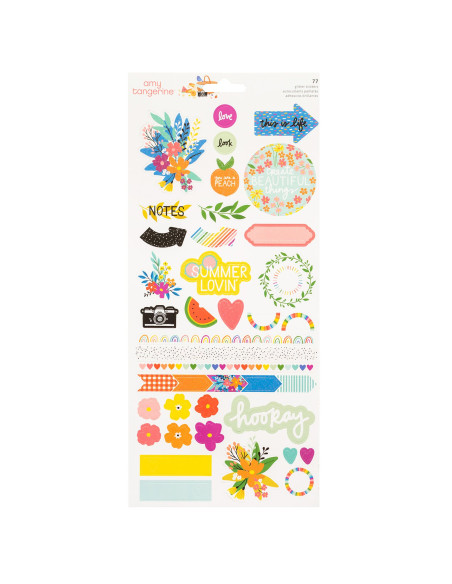 Pegatina MINI puffy  picnic in the park