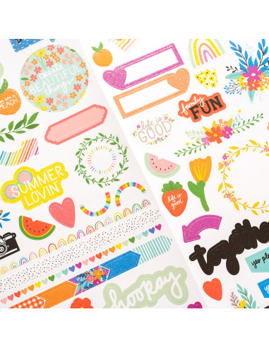 Pegatina MINI puffy  picnic in the park