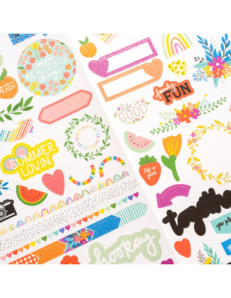 Pegatina MINI puffy  picnic in the park