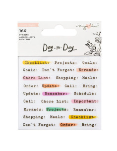 Mini libro de pegatinas Frases Day-to-Day, de Maggie Holmes