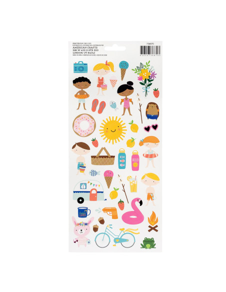 Pack pegatinas sunfun de pebbles