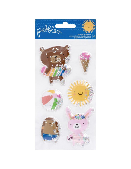 Pack pegatinas sunfun de pebbles