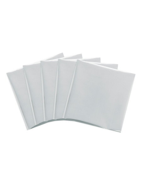 hojas plateadas de 12x12  foil quill de we r