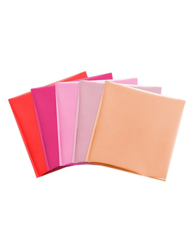 hojas fucsia de 12x12  foil quill de we r
