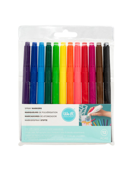 marcador de aereografía (12 piezas) de we r