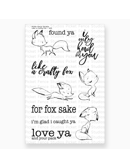 Sello Little coral girl de Picket fence