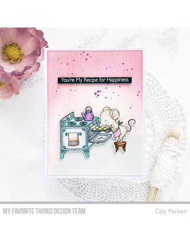 Sello Unicorns and glitters de MFT