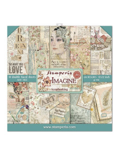 kit de papeles imagine stamperia