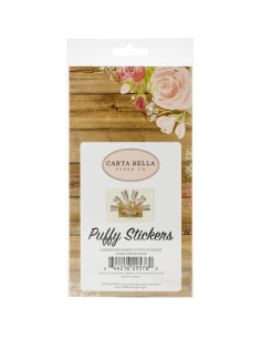 pegatinas puffy farmhouse market carta bella 2