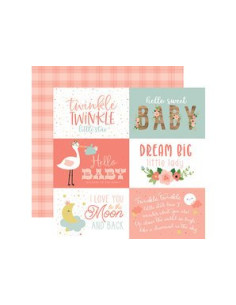 bolck 6x6 baby girl  echo park 2