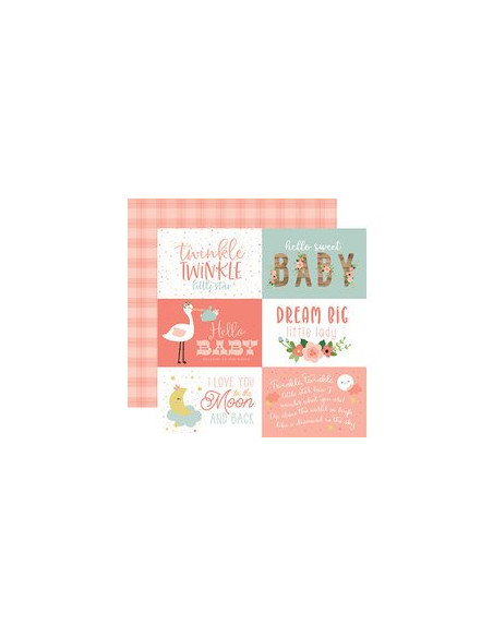 bolck 6x6 baby girl  echo park