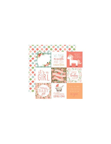 bolck 6x6 baby girl  echo park