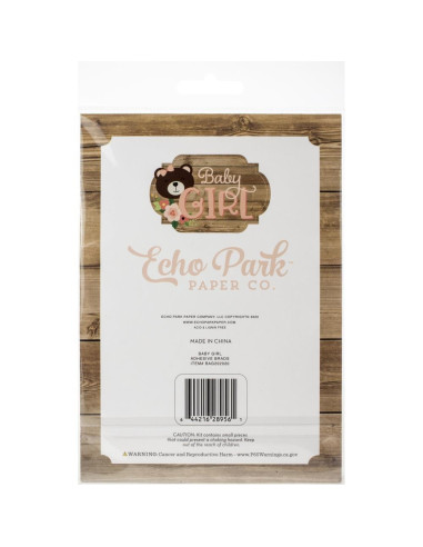 brads decorativos baby girl  echo park